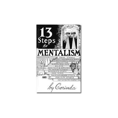  Livre : The thirteen step to mentalism TONY CORINDA
