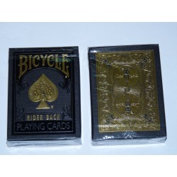 BICYCLE BLACK & GOLD
