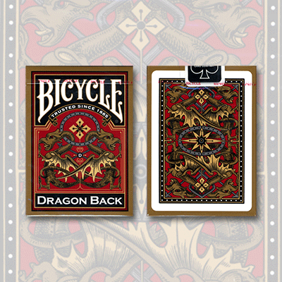 Jeu De Cartes Bicycle Majestic - Édition Limitée Luxueuse Avec Dos Doré Élégant