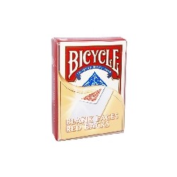 JEU BICYCLE TAROT IMPRIME FACES BLANCHES