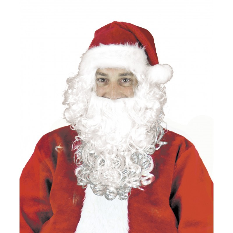 Perruque et barbe Père Noël - Magie du Déguisement - Noël