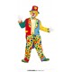 Costume clown queue de pie pantalon à pois