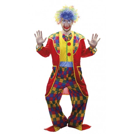 Costume Clown Manteau Pantalon