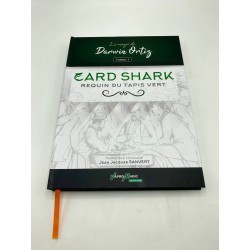 Livre CARD SHARK requin du tapis vert Darwin Ortiz
