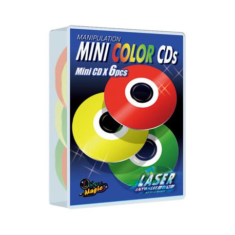 CD manipulation mini color CDs laser