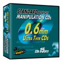 CD Manipulation CDs standard box set 0.6 mm 15 pièces